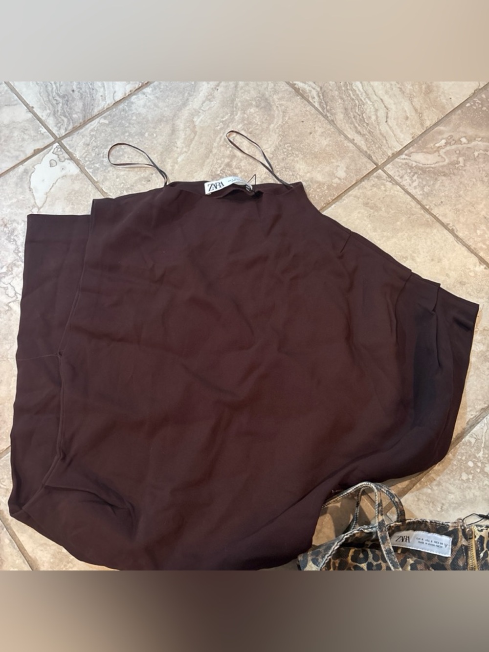Zara Burgundy Dress